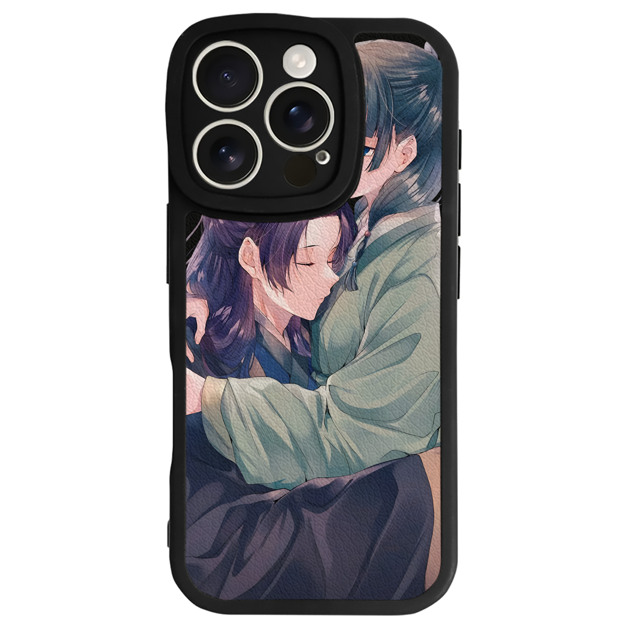 （画像用） 薬屋のひとりごと The Apothecary Diaries 【iPhone 16シリーズ対応】シリコンスマホケース（レザー調） 材質：シリコン